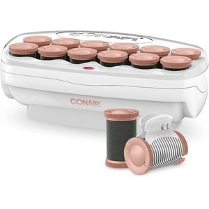 Conair Ceramic 1 1/2-inch Hot Rollers, Super Clips Included